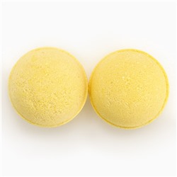 Бомбочки для ванны «С новым годом!», 2×40 г, аромат сладкий банан, Чистое счастье