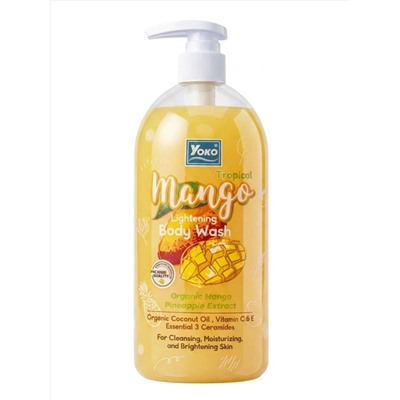 Siam Yoko Yoko Гель для душа тропическое манго / Tropical Mango Lightening Body Wash, 450 мл 28499