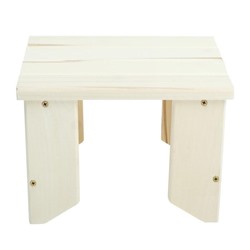 Табурет деревянный, 30×30×19 см, «Добропаровъ»