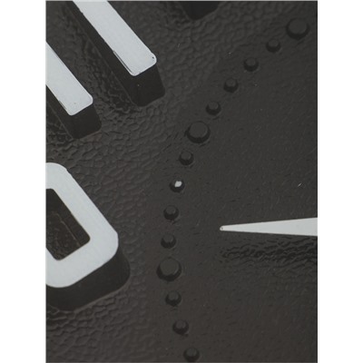 УЦЕНКА Часы настенные «Лесли», d=20 см, плавный ход, чёрные