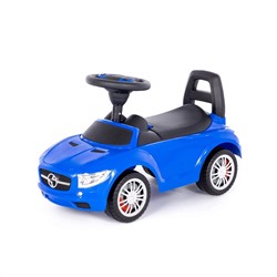 Полесье Каталка-автомобиль "SuperCar" №1 со звуковым сигналом (синяя)