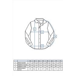 Рубашка PLAYTODAY, 911154