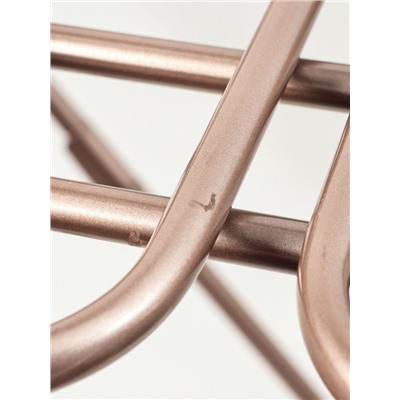 УЦЕНКА Сушилка для белья напольная, рабочая длина 18 м, цвет розовое золото