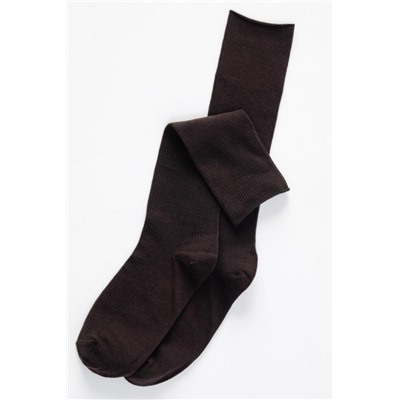 Гольфы женские Рибана (набор 2 пары) (Темно-коричневый)