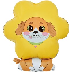 Шар (30''/76 см) Фигура, Песик Цветочек, 1 шт. в уп.