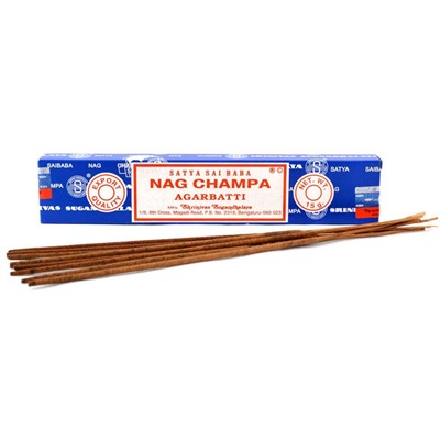 SATYA Бангалор Ароматические палочки Nag Champa 15 г х 12 уп.