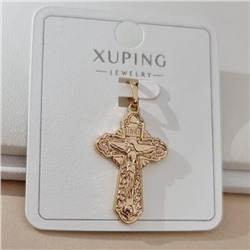Кулон крест коллекция "Xuping" покрытие позолота, арт.101.354