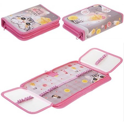 Пенал 2-х ств. 200х140 мм "Сочная история" с двумя откидными планками (093873) 74315 Хатбер