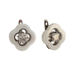 Серьги с керамикой