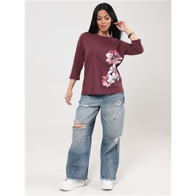 Мимулус - футболка лиловый