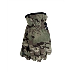 Утеплённые мужские перчатки мультицвет