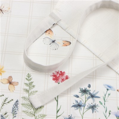 Фартук «Этель» Wild flowers, 60×70 см, 100% хлопок, репс 220 г/м²