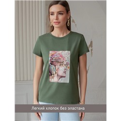 VILATTE Футболка D49.092