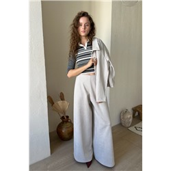 Брюки эко-замша  BASE102/01/Бежевый