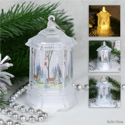 Фонарь светодиодный 10 см / LR1130 /уп 24/240/новогодний