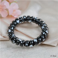 Резинка-пружинка для волос 5 см / QQ67-1 /уп 200/