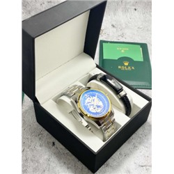 Подарочный набор для мужчины часы и браслет + коробка #22864908