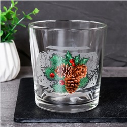 Кружка 250 мл "Зимние узоры" / Д55029/133 /уп 12/ Новогодняя