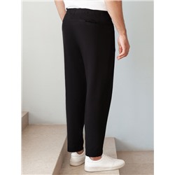 Брюки джоггеры на резинке из премиального футера двухнитки