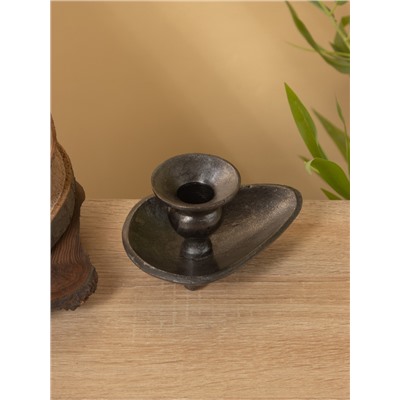 Подсвечник «Средневековье», 12×9×7.5 см, алюминий