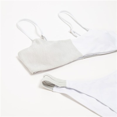 Купальник раздельный двухцветный женский MINAKU, размер 48