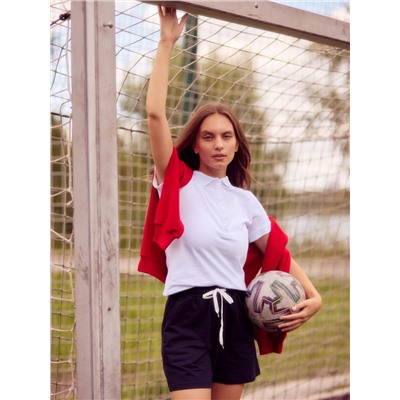 Шорты женские, темно-синие, размер 48