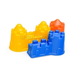 Формочки (замок башня + замок стена с двумя башнями + замок мост)