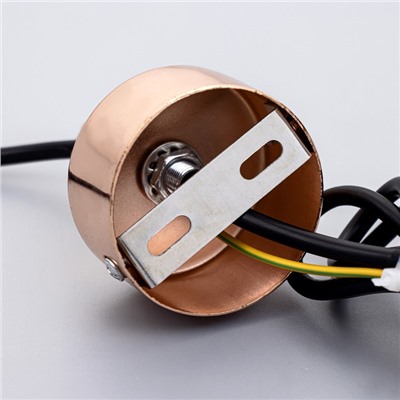 Светильник «Астелл» 1×40 Вт GU10 розовое золото 5.5×5.5×30-130 см