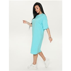 Платье-футболка Салли (Бирюза)