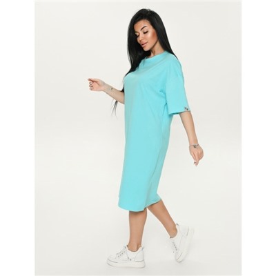 Платье-футболка Салли (Бирюза)