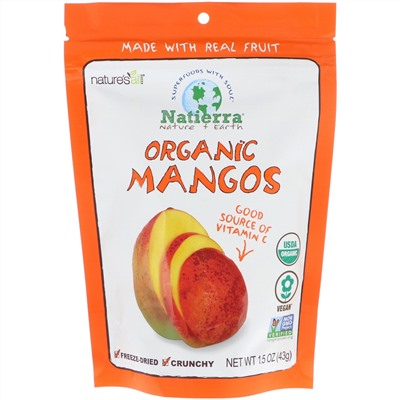 Natierra, Organic Freeze-Dried, Mango, 1.5 oz (42.5 g)