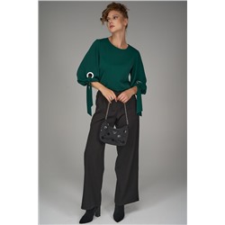 Блузка Альбина (изумрудный)