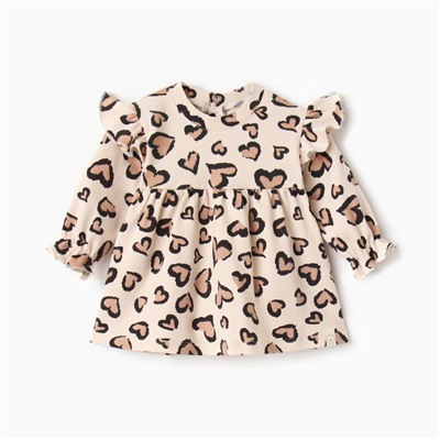 Платье для девочки «Крошка Я» Leo love, рост 62-68 см