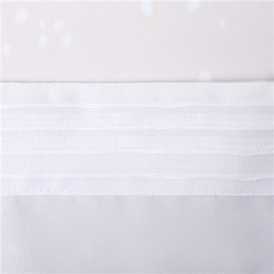 Шторы «Этель» Winter ranch, 145×260 см, комплект 2 шт., 140 г/м²