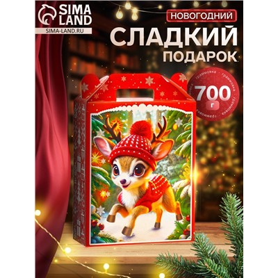 Сладкий новогодний подарок «Лесное чудо», детский, 700 г
