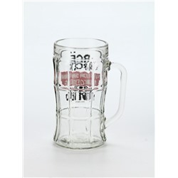 Кружка пивная стеклянная «В этой жизни приходится», 500 мл