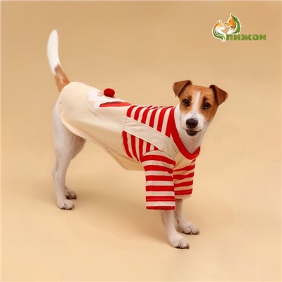 Футболка для животных Santa, M (ДС 30, ОГ 40 см)