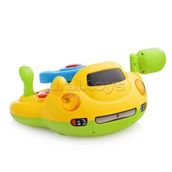 Руль "Я тоже рулю" на батарейках, в коробке