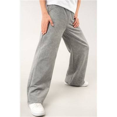 Брюки палаццо из футера для девочки Happyfox