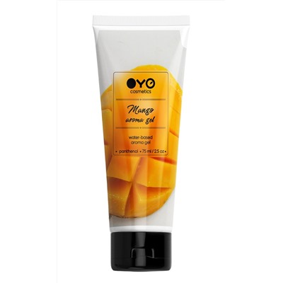 Лубрикант на водной основе OYO Aroma Gel Mango с ароматом манго - 75 мл.