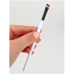 Кисть для макияжа, скошенная, 13.5 (± 1) см, белая