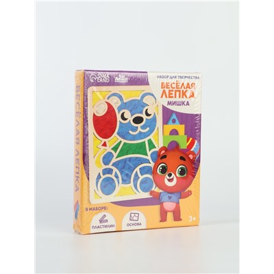 УЦЕНКА Заготовки для творчества «Веселая лепка »Мишка«, 35593
