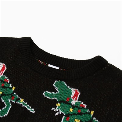 Джемпер вязаный новогодний мужской KAFTAN Rex, размер 52