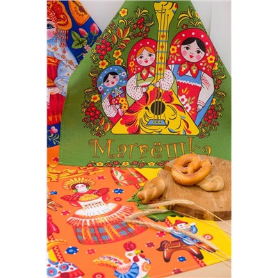 Натали Полотенце Набор кухонных полотенец Матрешки