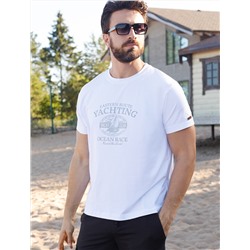 Футболка из премиального хлопка с авторским принтом