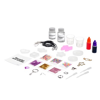 Адвент - календарь новогодний, детский, 12 окошек с подарками, эпоксидная смола