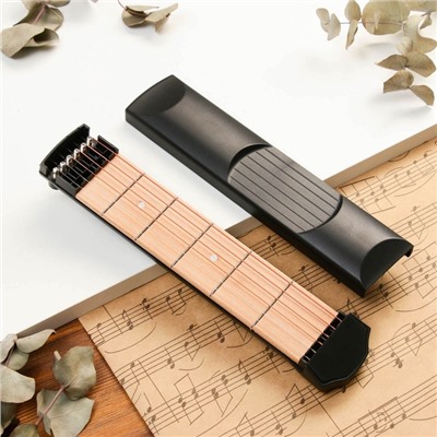 Тренажёр гитариста гриф Music Life, черный, 27×6×3 см