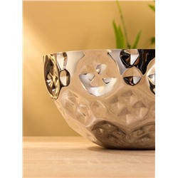 Миска гранёная, 20×20×10 см, нержавеющая сталь