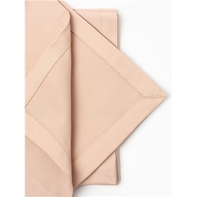 Набор сервировочных салфеток с декоративными кольцами Этель Праздничный стол 40×40 см - 2 шт., 100% хл