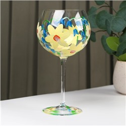 Бокал «Калиса», 600 мл, 11×21 см, стекло, разноцветный